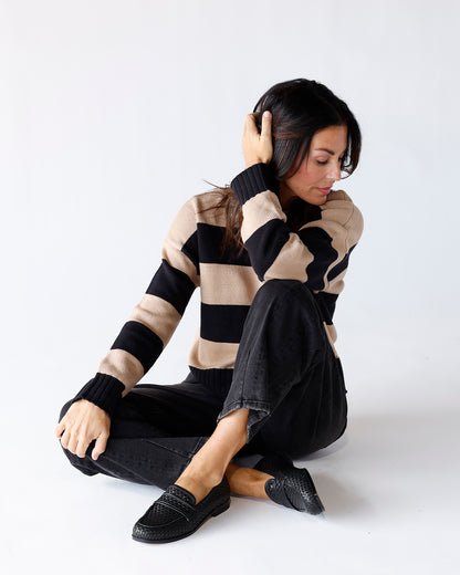 LATTE LOVE POLO SWEATER