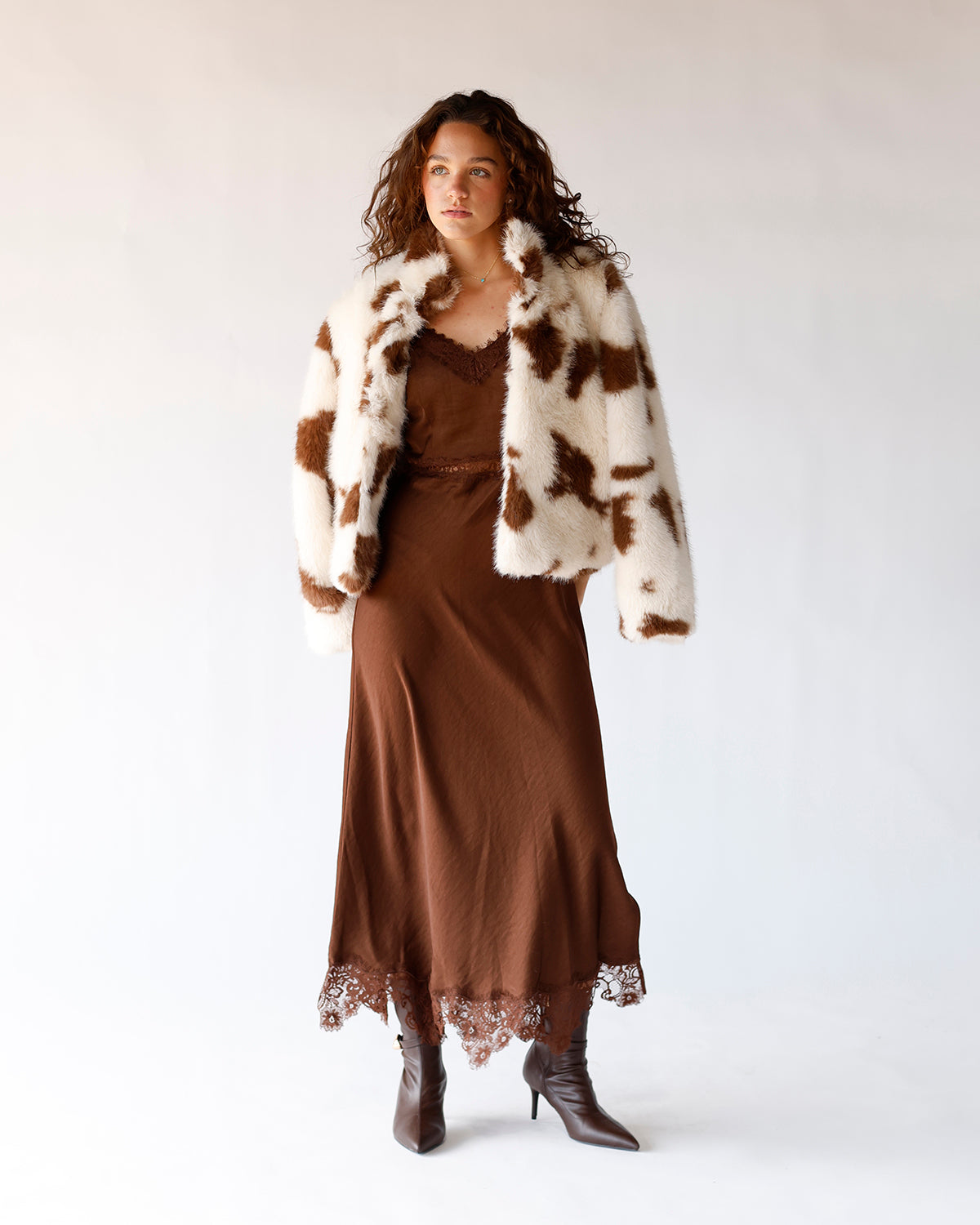 COWHIDE CHIC LUXE JACKET