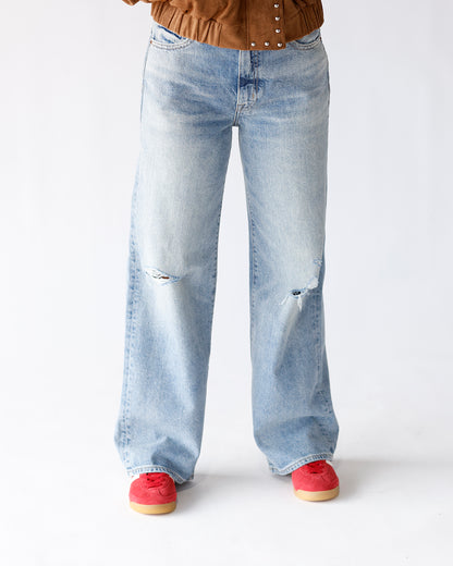 PISTOLA HENDRIX HIGH RISE BAGGY JEAN X APPRENTICE DISTRESSED