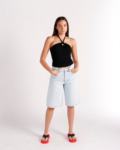 DARK SIDE CHIC HALTER TOP