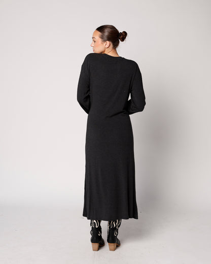 FRNCH VALERIANE DRESS X ANTHRACITE