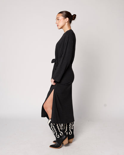 FRNCH VALERIANE DRESS X ANTHRACITE
