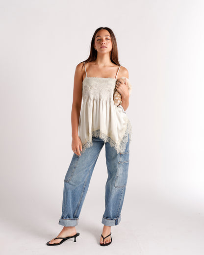 SOFT ROMANCE LACE TOP