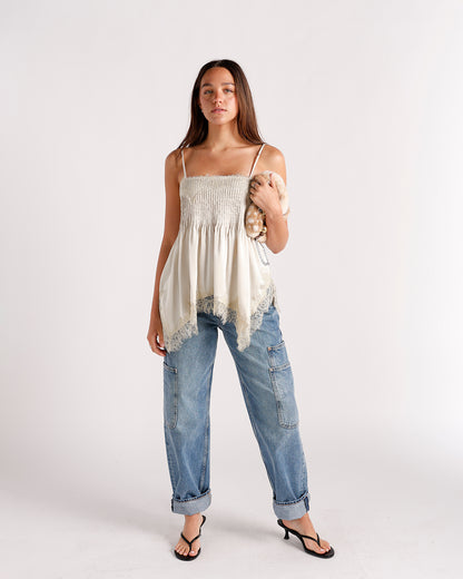 SOFT ROMANCE LACE TOP