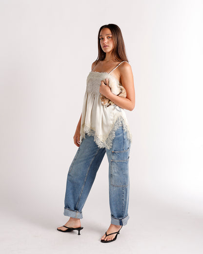 SOFT ROMANCE LACE TOP
