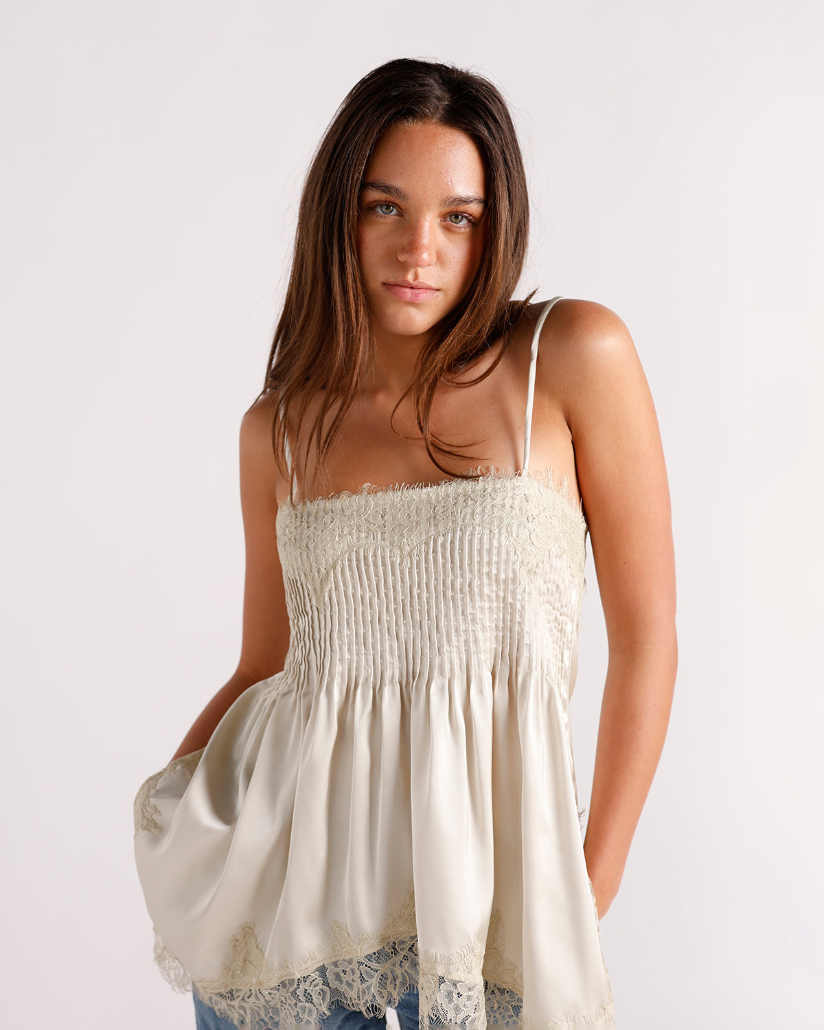 SOFT ROMANCE LACE TOP