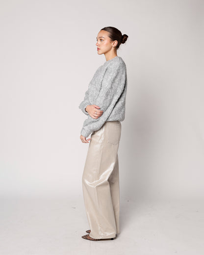 FRNCH CAMELIA SWEATER IN GREY