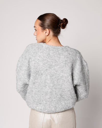 FRNCH CAMELIA SWEATER IN GREY