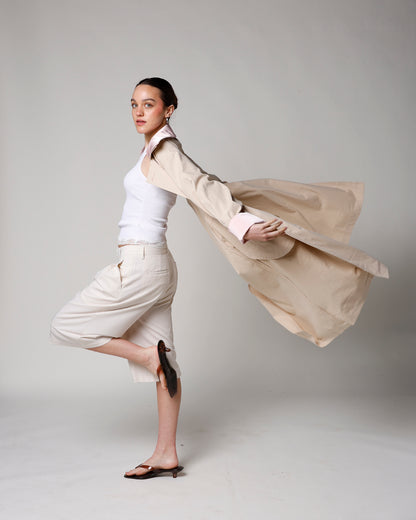 IVY WIDE LEG TROUSER SHORTS