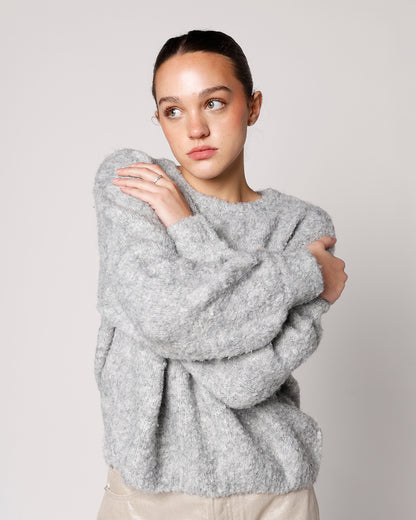 FRNCH CAMELIA SWEATER IN GREY