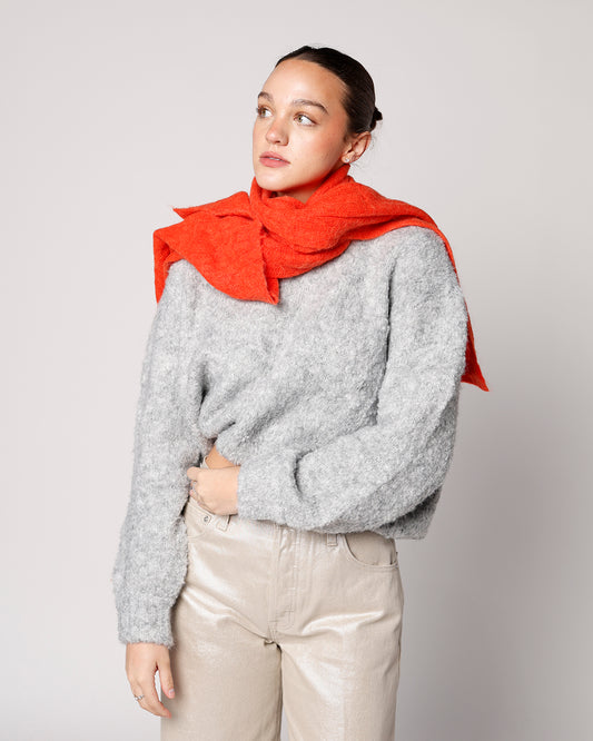 FRNCH CORYDALIS SCARF X ROUGE