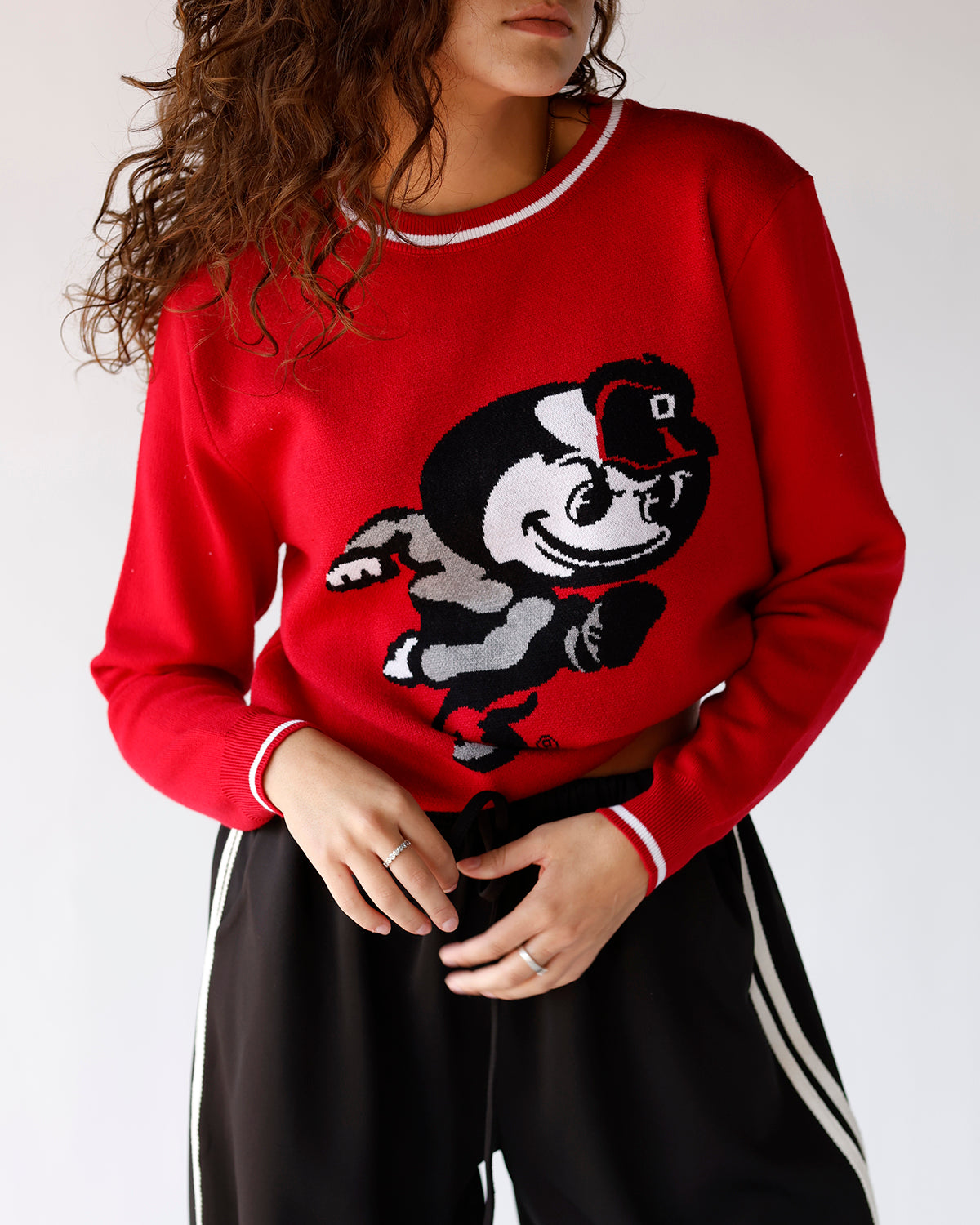 BRUTUS THE BUCKEYE OSU GAMEDAY SWEATER