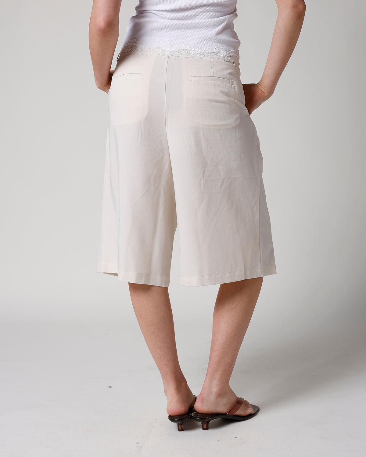 IVY WIDE LEG TROUSER SHORTS