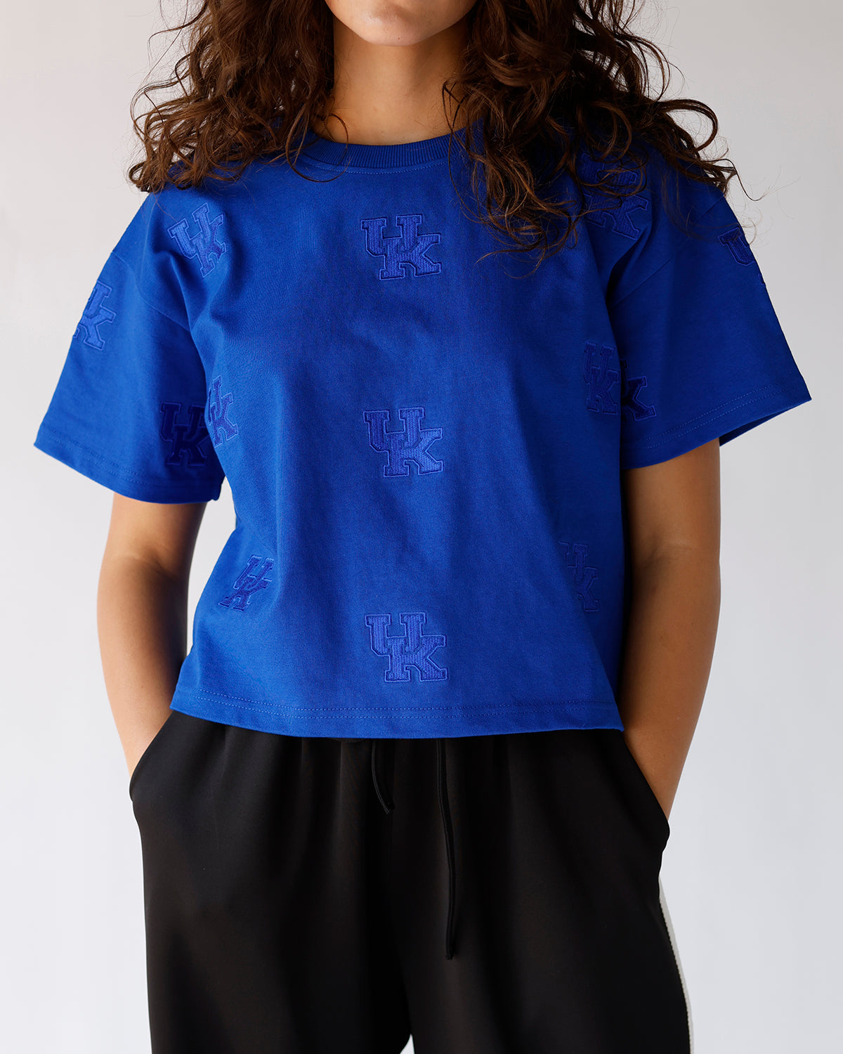 UK SPIRIT GAMEDAY CROPPED TEE