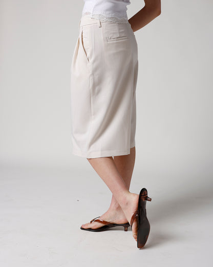 IVY WIDE LEG TROUSER SHORTS