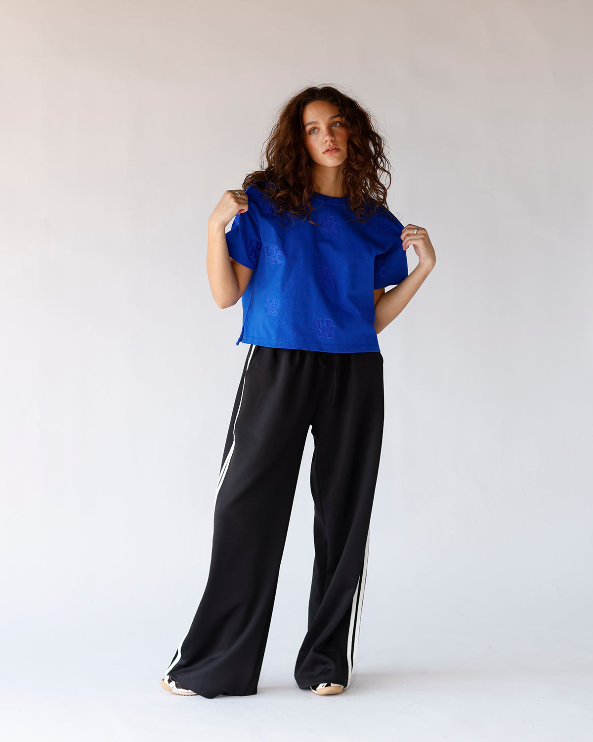 UK SPIRIT GAMEDAY CROPPED TEE