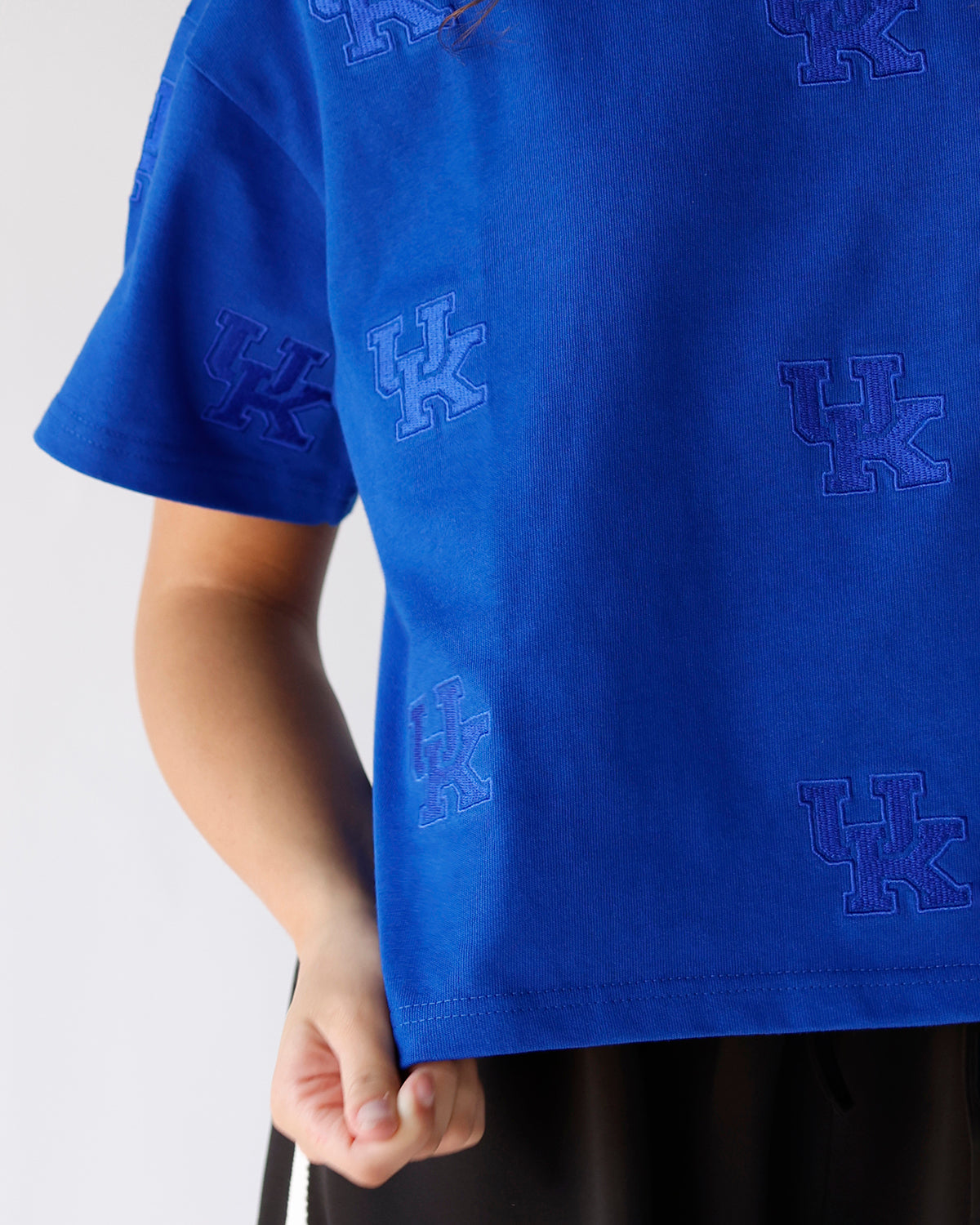 UK SPIRIT GAMEDAY CROPPED TEE