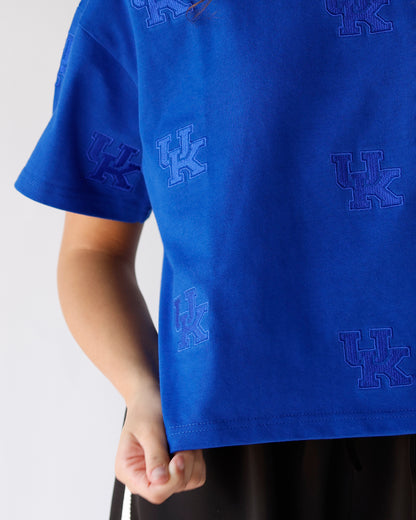 UK SPIRIT GAMEDAY CROPPED TEE