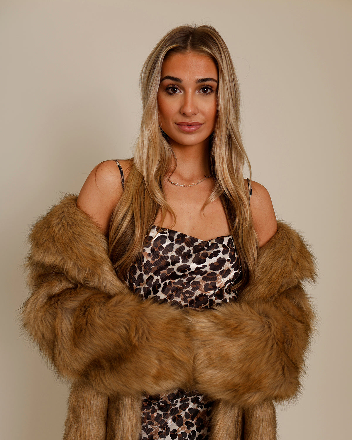 FREE PEOPLE ANNISE FUR COAT