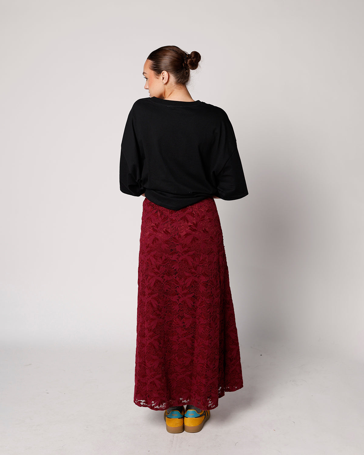FRNCH HEBERT BORDEAUX SKIRT