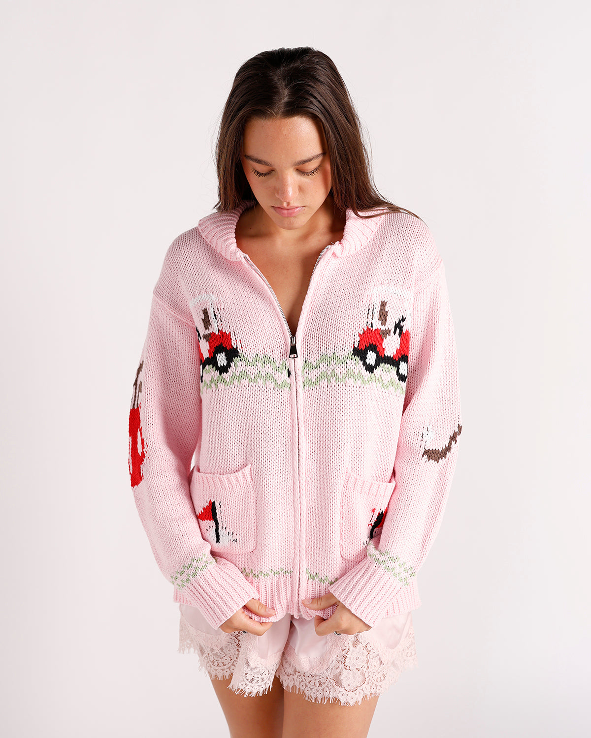 HOLE IN ONE CARDIGAN