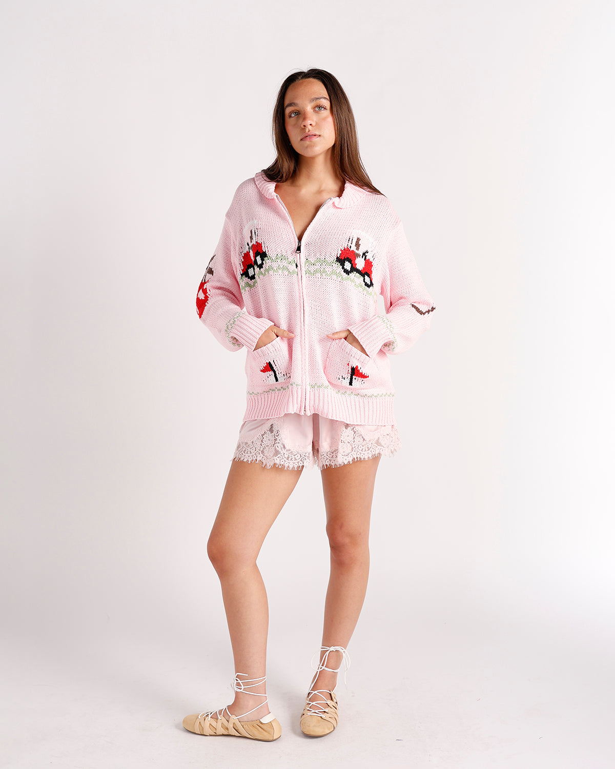 HOLE IN ONE CARDIGAN