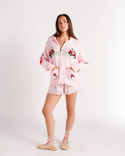 HOLE IN ONE CARDIGAN