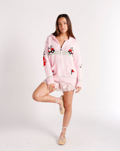 HOLE IN ONE CARDIGAN