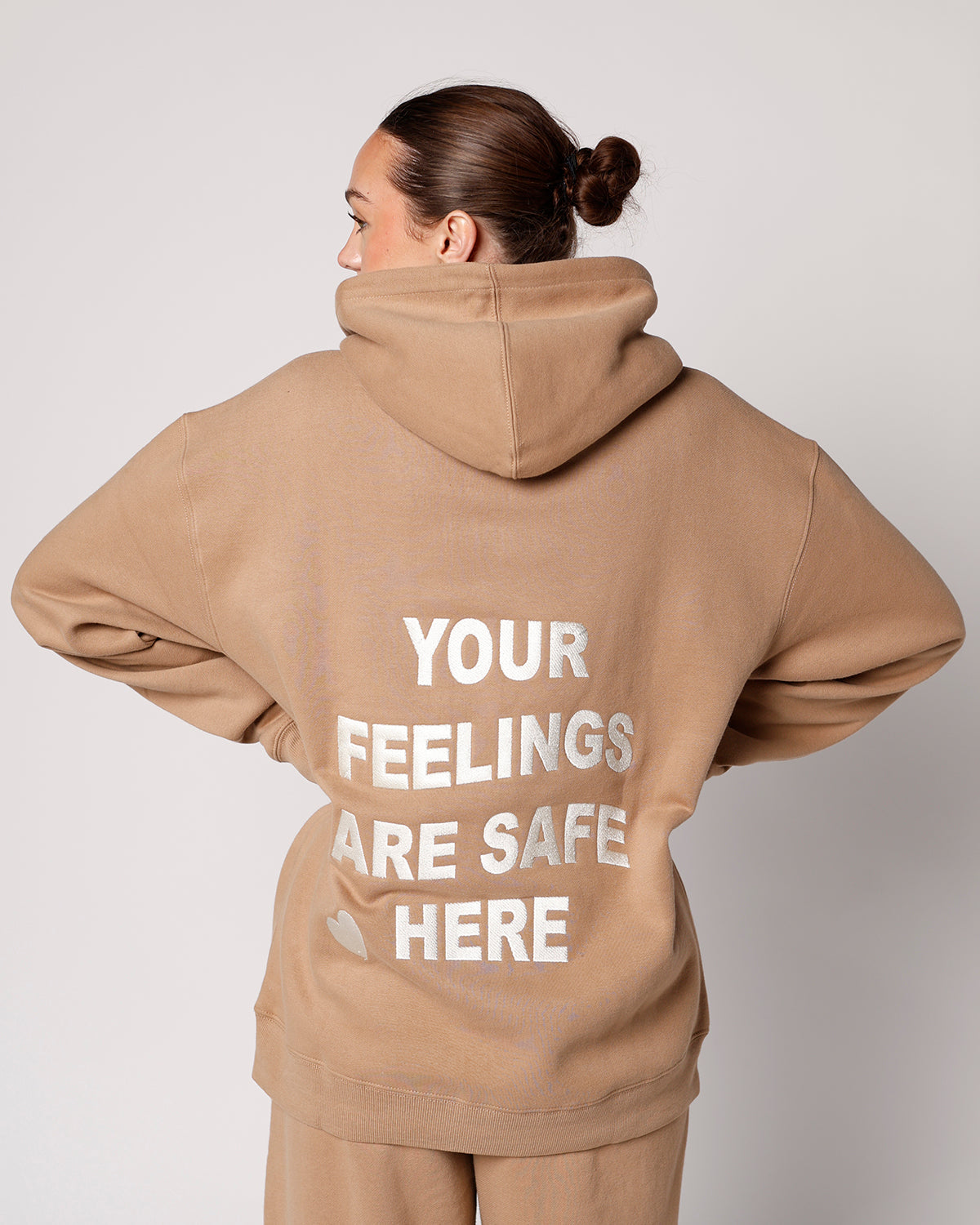 YOUR FEELINGS ARE SAFE HERE HOODIE