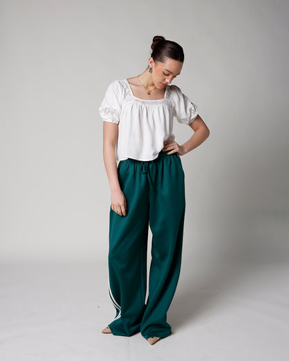 DREAMY LACE INSET TOP