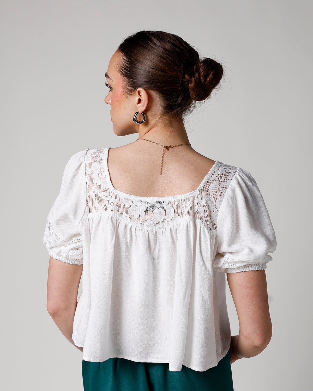 DREAMY LACE INSET TOP