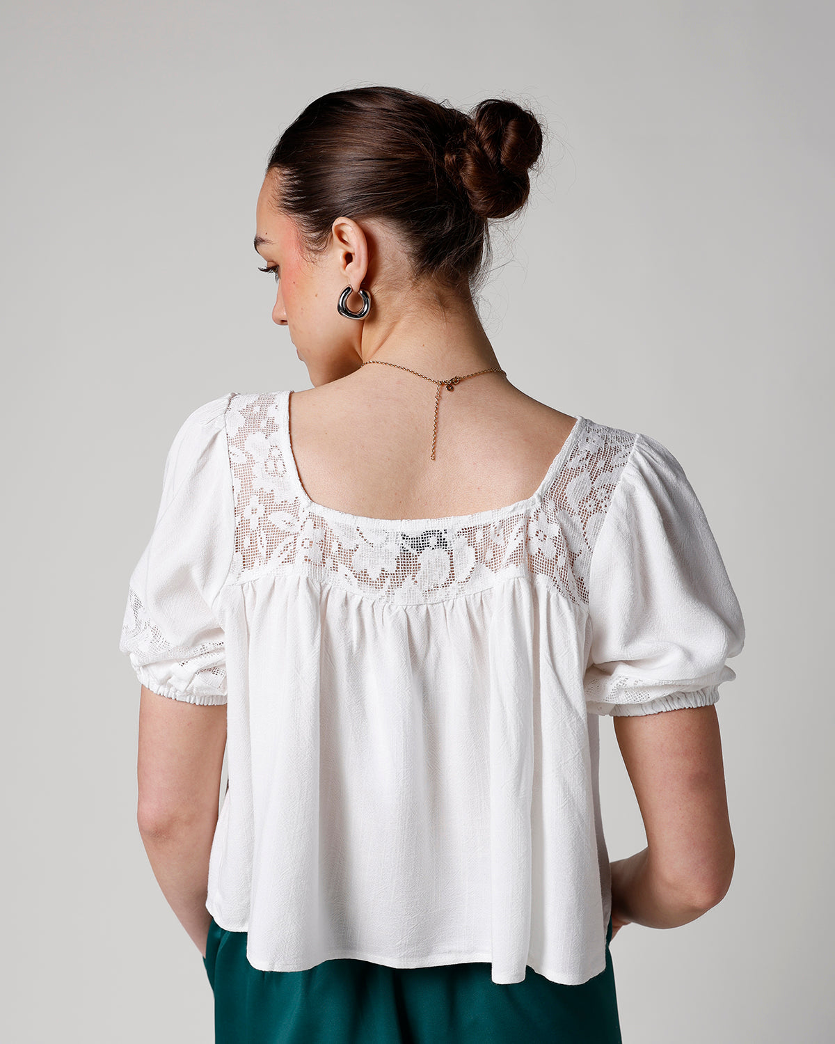 DREAMY LACE INSET TOP