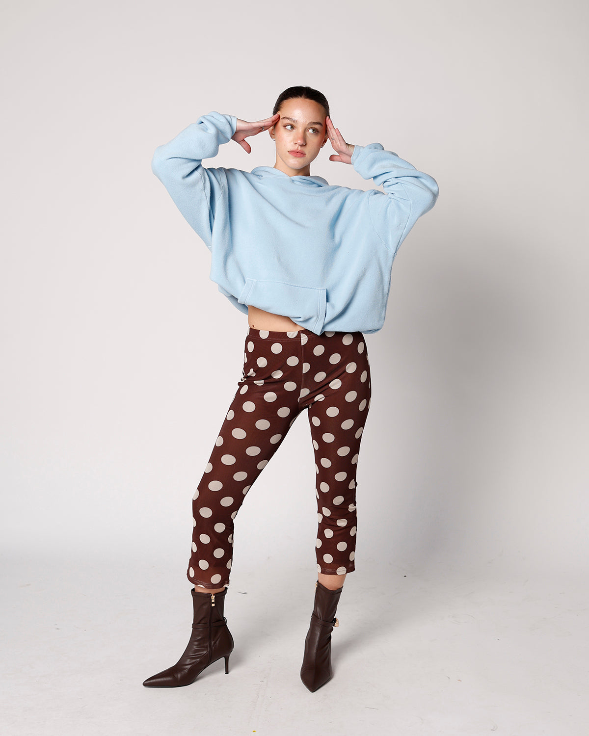 capri pants poka dots poka dot pants dress pants holiday pants fun capri pants 