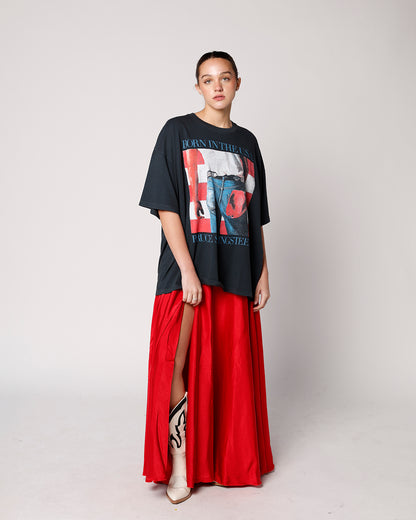 DAYDREAMER BRUCE SPRINGSTEEN AMERICANA OS TEE X VINTAGE BLACK