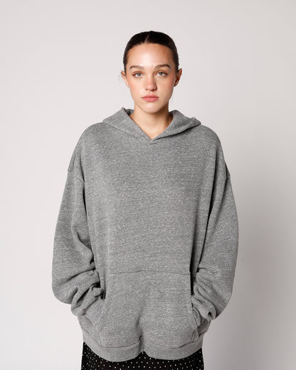 DAYDREAMER SOLID OVERSIZED HOODIE X HEATHER GREY