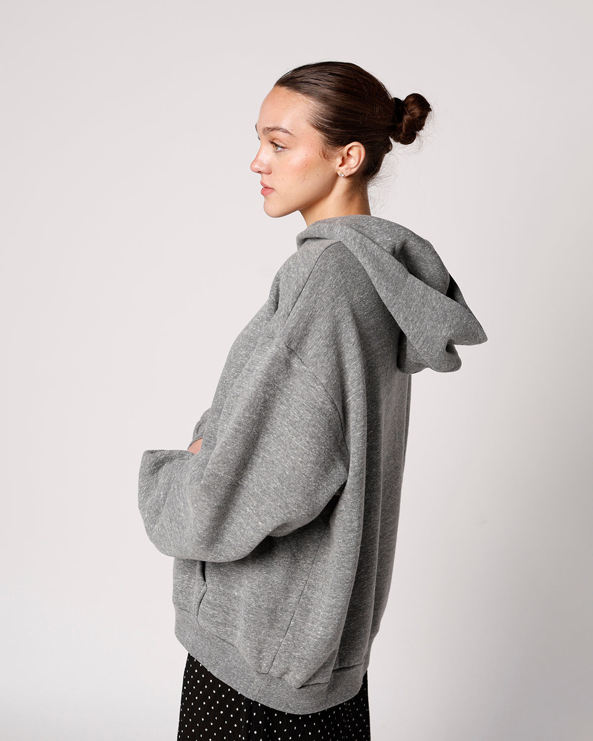 daydreamer la heather grey vintage oversized hoodie