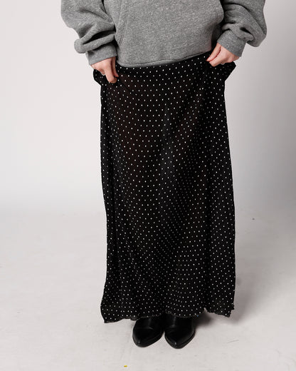 LIONESS FORD POLKA DOT MAXI SKIRT