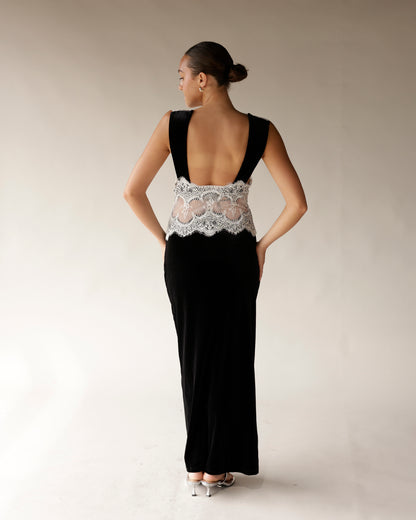 DAREDEVIL FASHIONISTA IVORY LACE BODICE DRESS