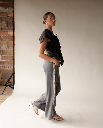 MAUDE JACKSON LACE SWEATPANTS