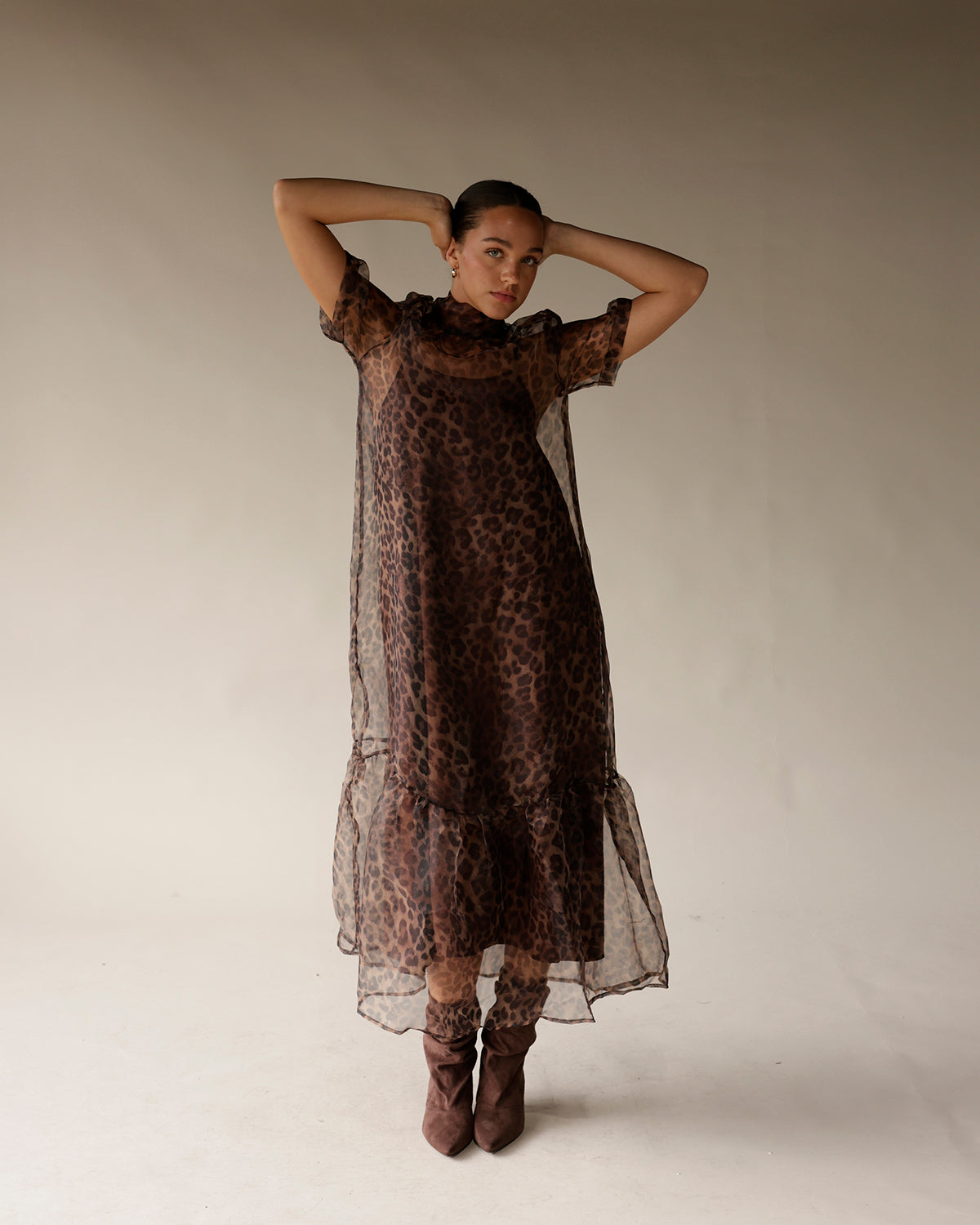 leopard dress, dress for the holidays, date night, sheer leopard dress, classy dress for the holidays special occasion dress