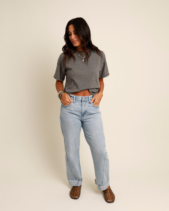 EASY LIVING STRIPED TEE