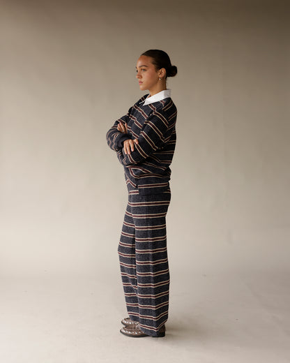 MAUDE BRADLEY STRIPED PANTS