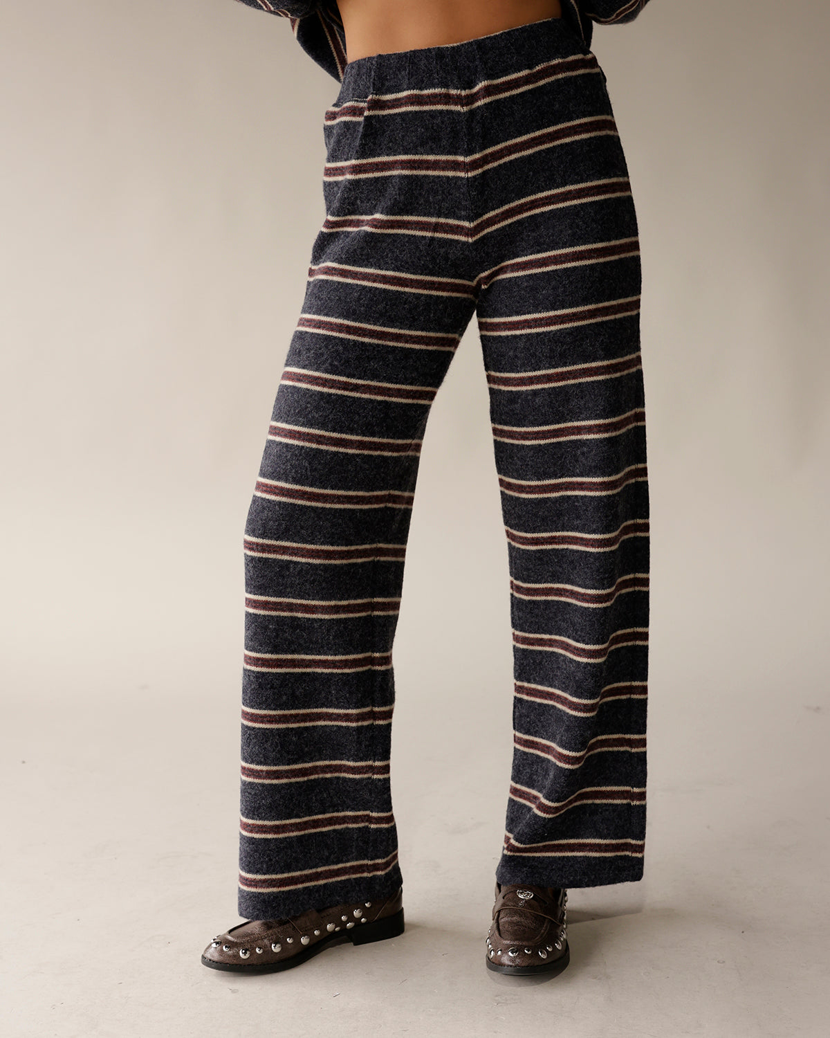 MAUDE BRADLEY STRIPED PANTS