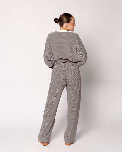 ALWAYS PULLING FOR IT LOUNGE PANT X BROWN