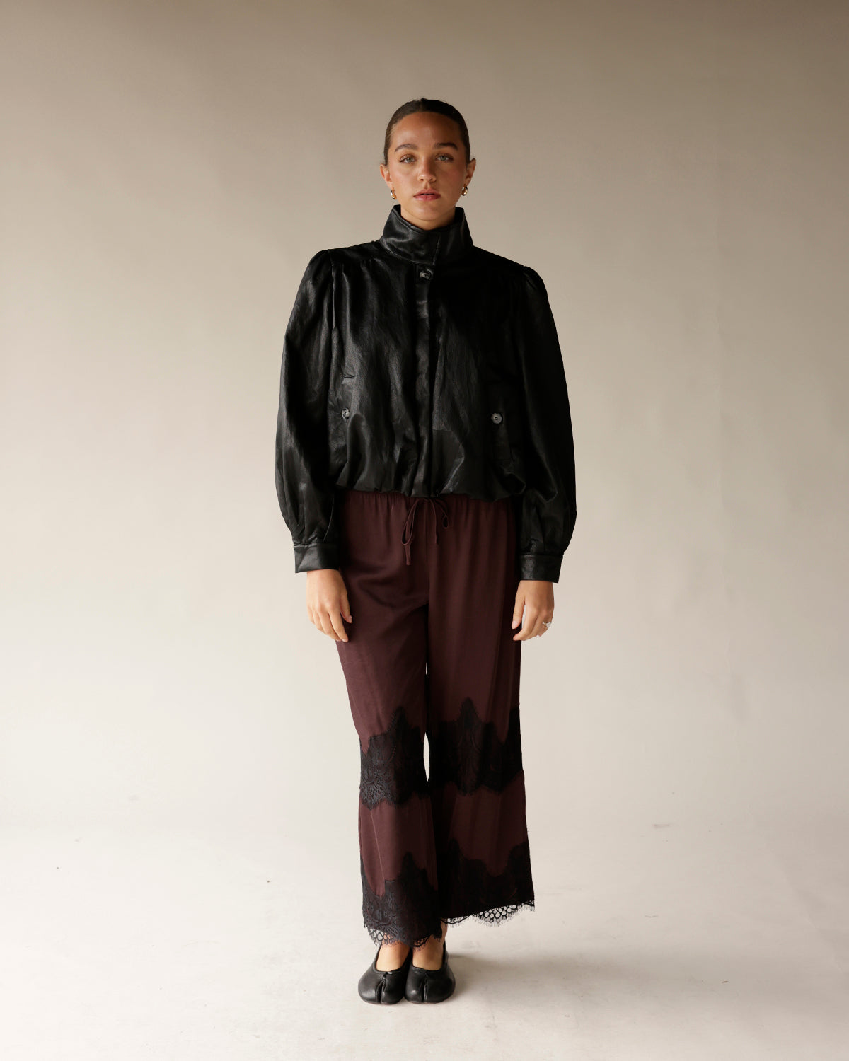 ASTR THE LABEL ESTERO JACKET X BLACK