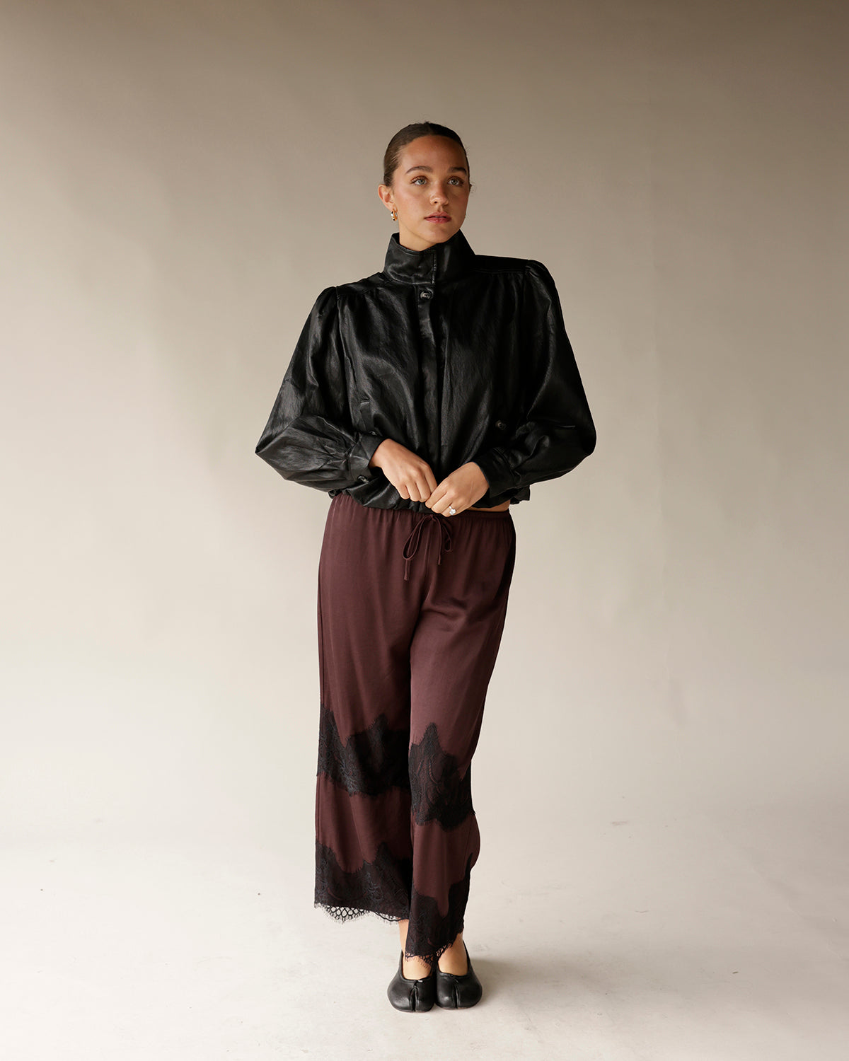 ASTR THE LABEL ESTERO JACKET X BLACK