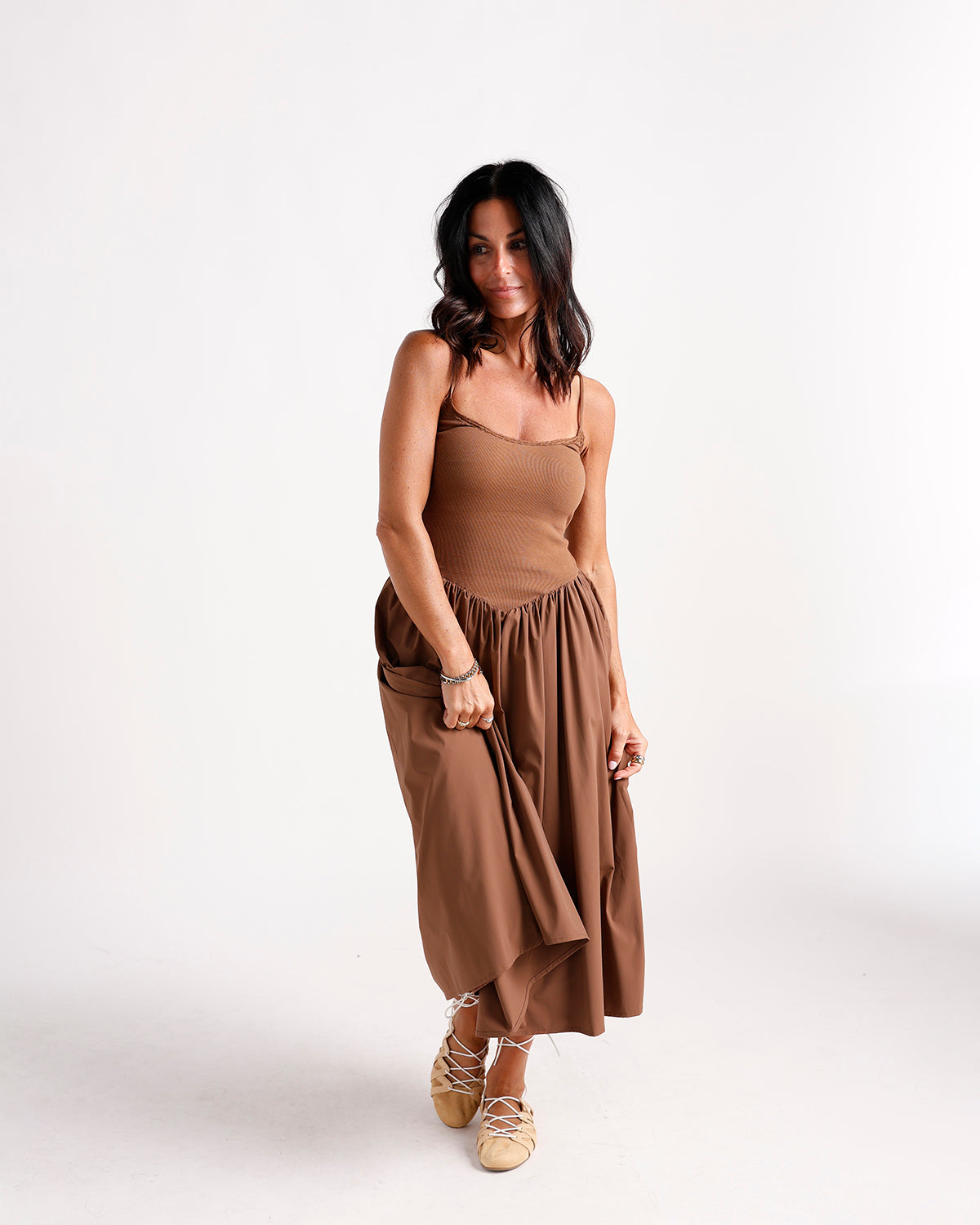 flowy drop waist dress THE HIP EAGLE BOUTIQUE