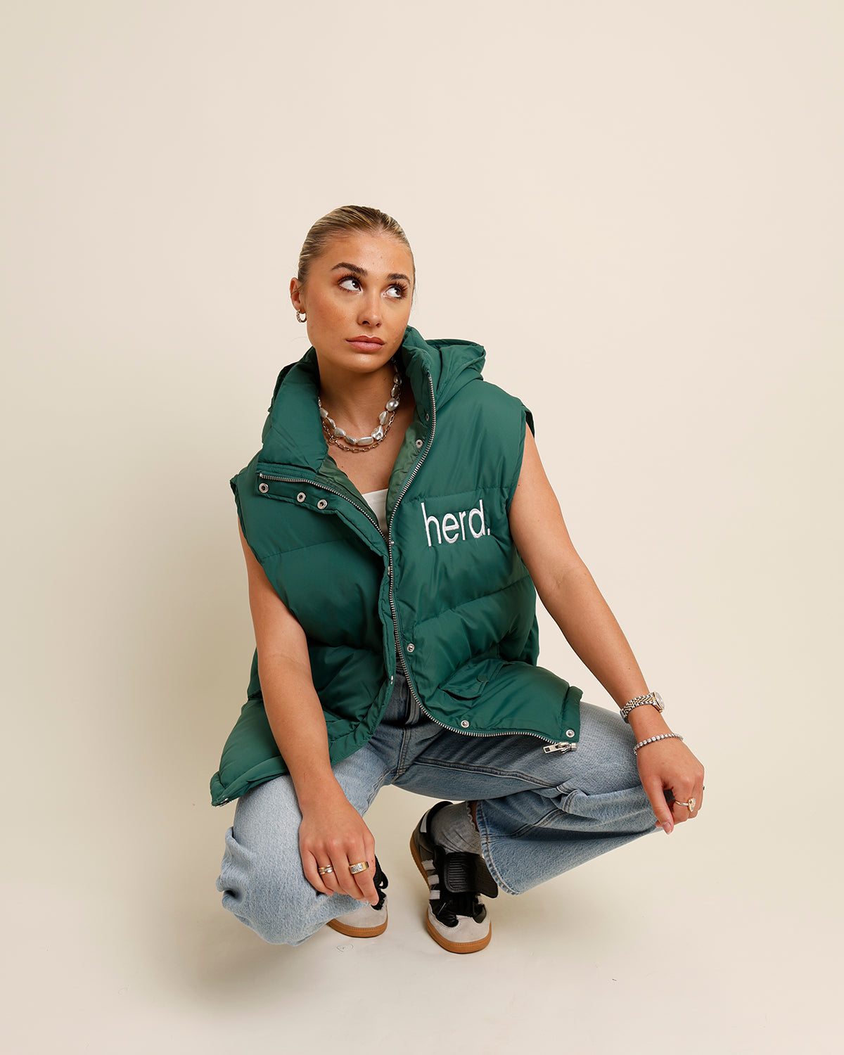 THE BEST HOODED PUFFER VEST