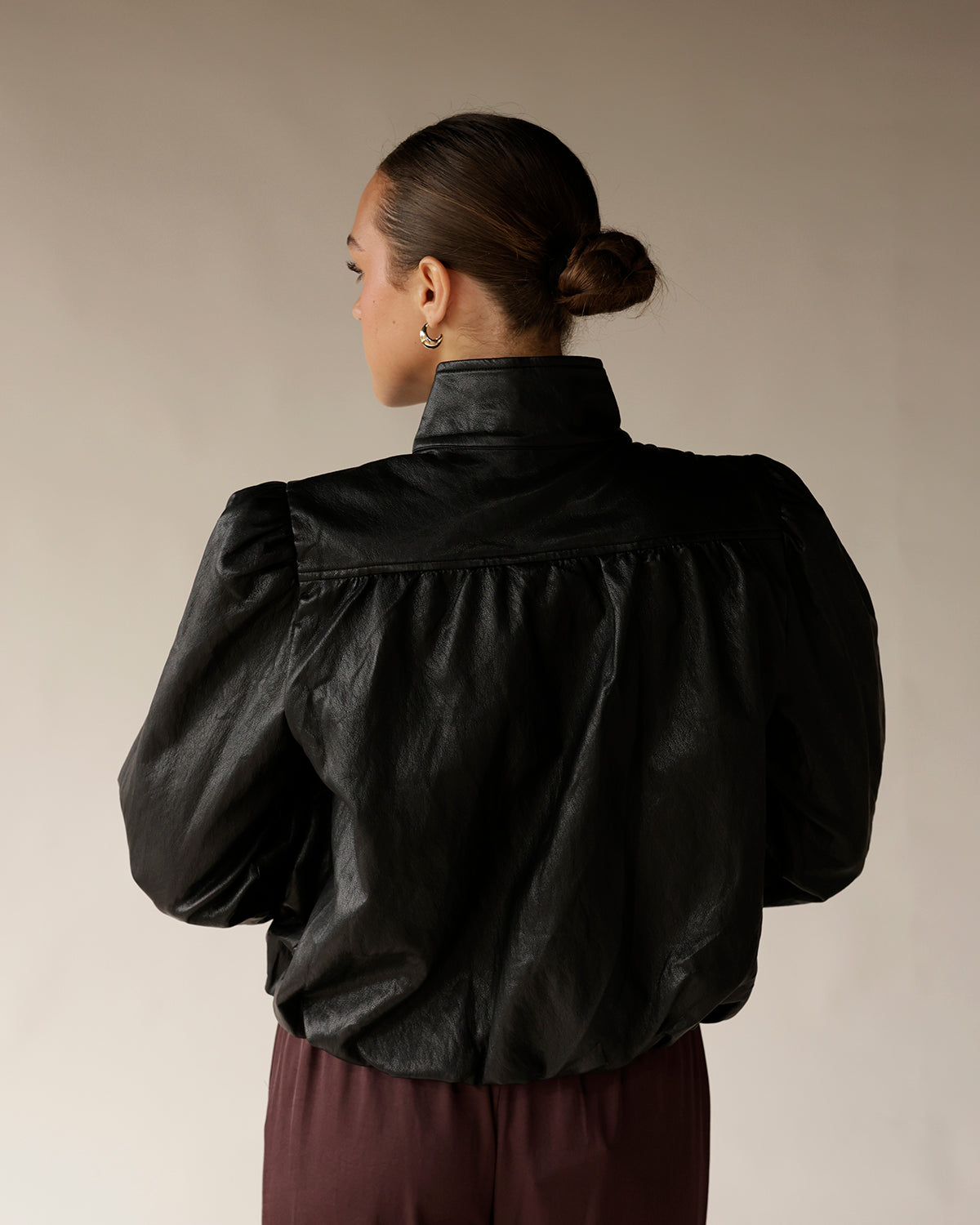 ASTR THE LABEL ESTERO JACKET X BLACK