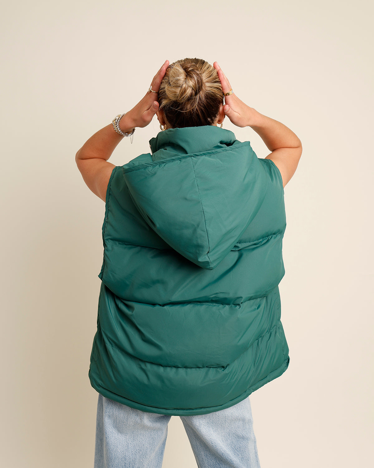 THE BEST HOODED PUFFER VEST